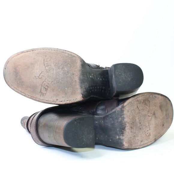 Freebird Hustl Ankle Biker Strap Boots (8 US) - Picture 8 of 10